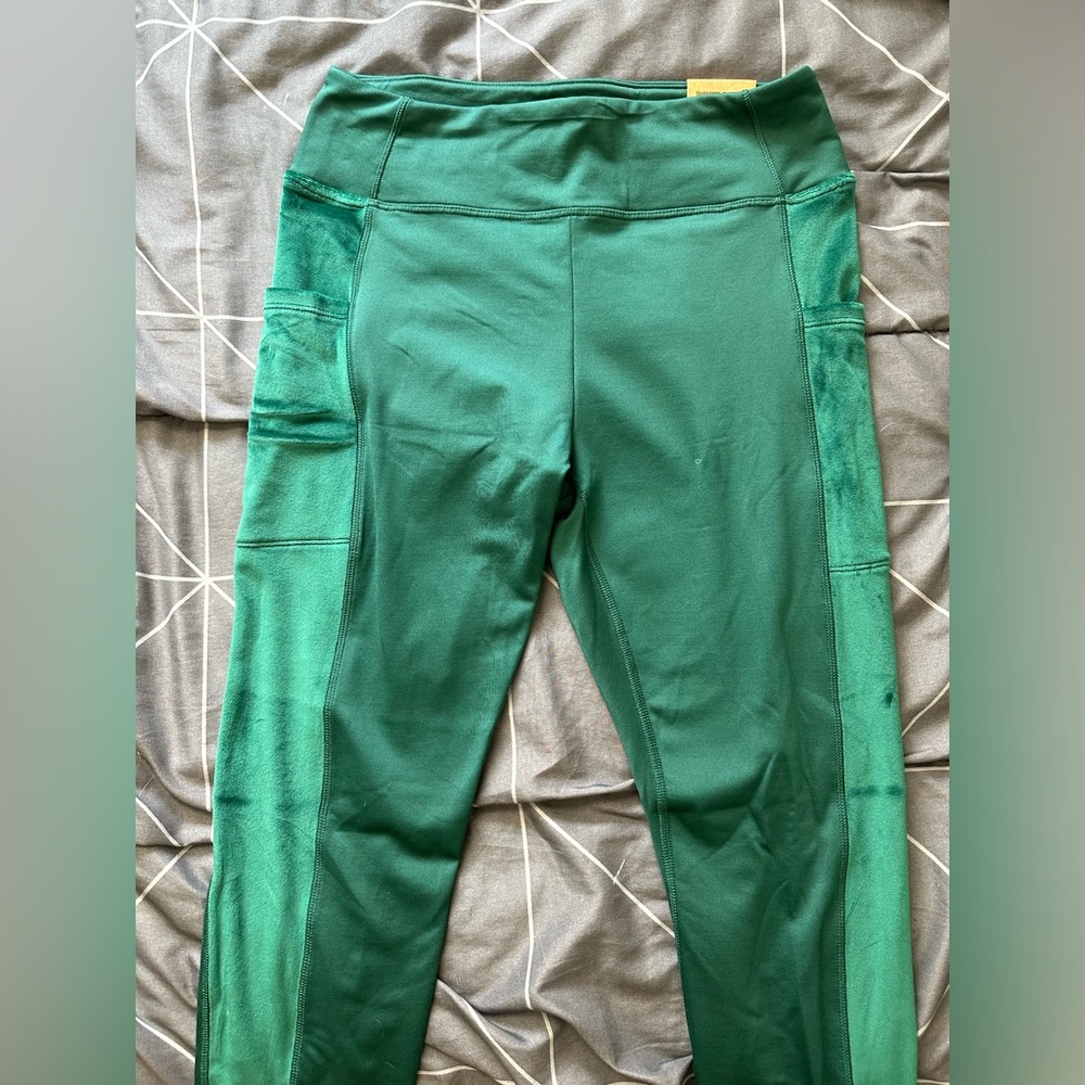 PINK Active Ultimate Green High waist winter leggings
